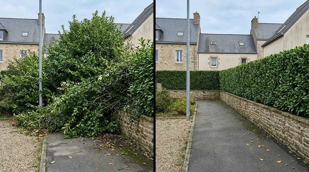 Résultat élagage à Rennes — Elagage Abattage Rennes